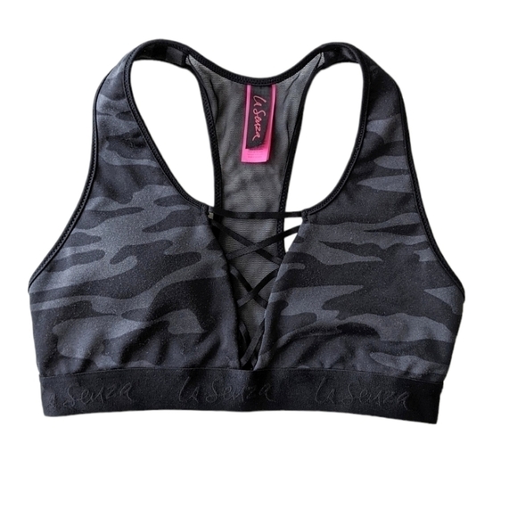 LA senza sport bra camouflage pattern small b056 - Picture 1 of 5